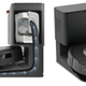 The Roomba Combo j7+ parked on its charging and cleaning dock.